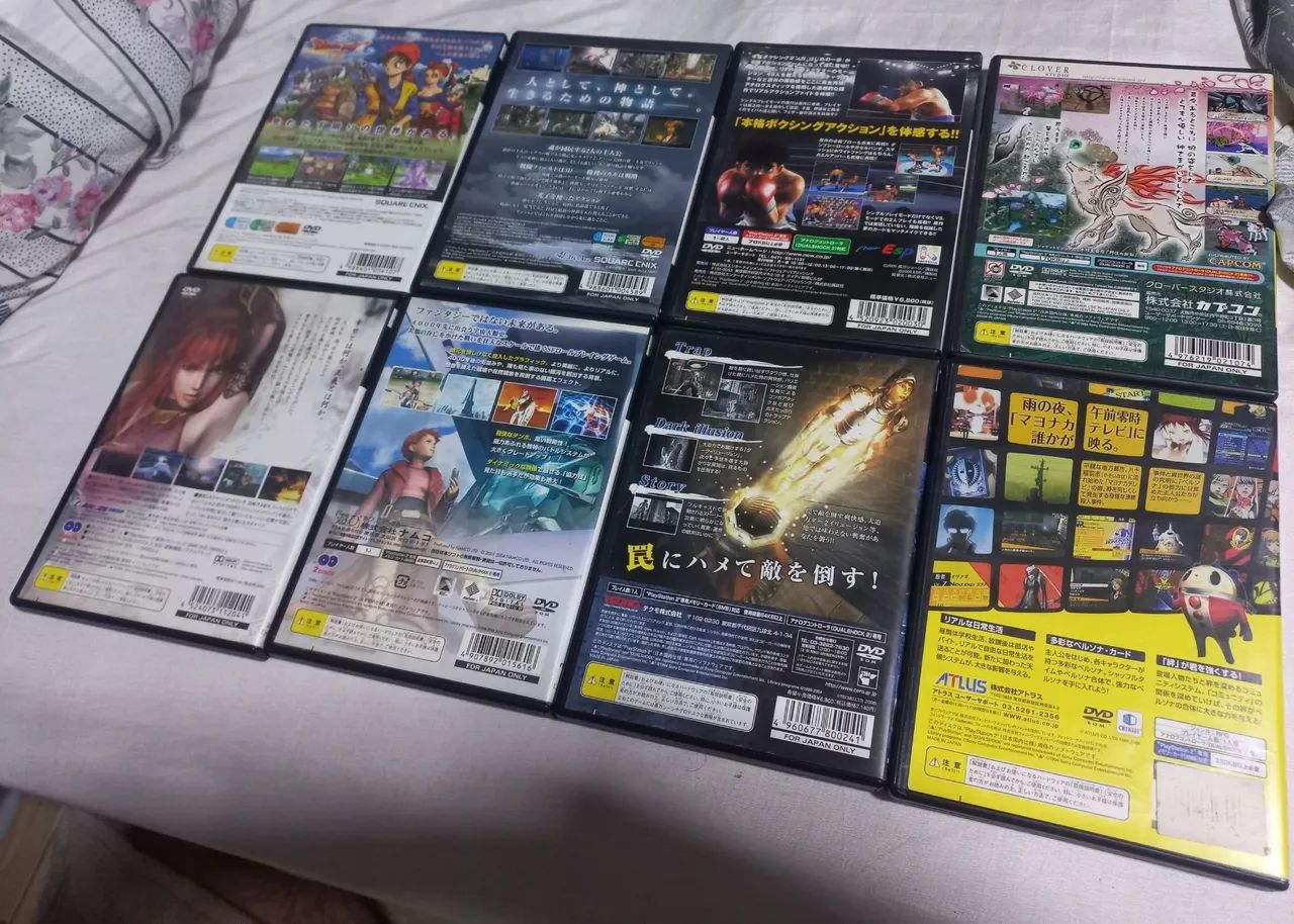 Lote de Jogos Originais J-RPG's Playstation 2  - Foto 3