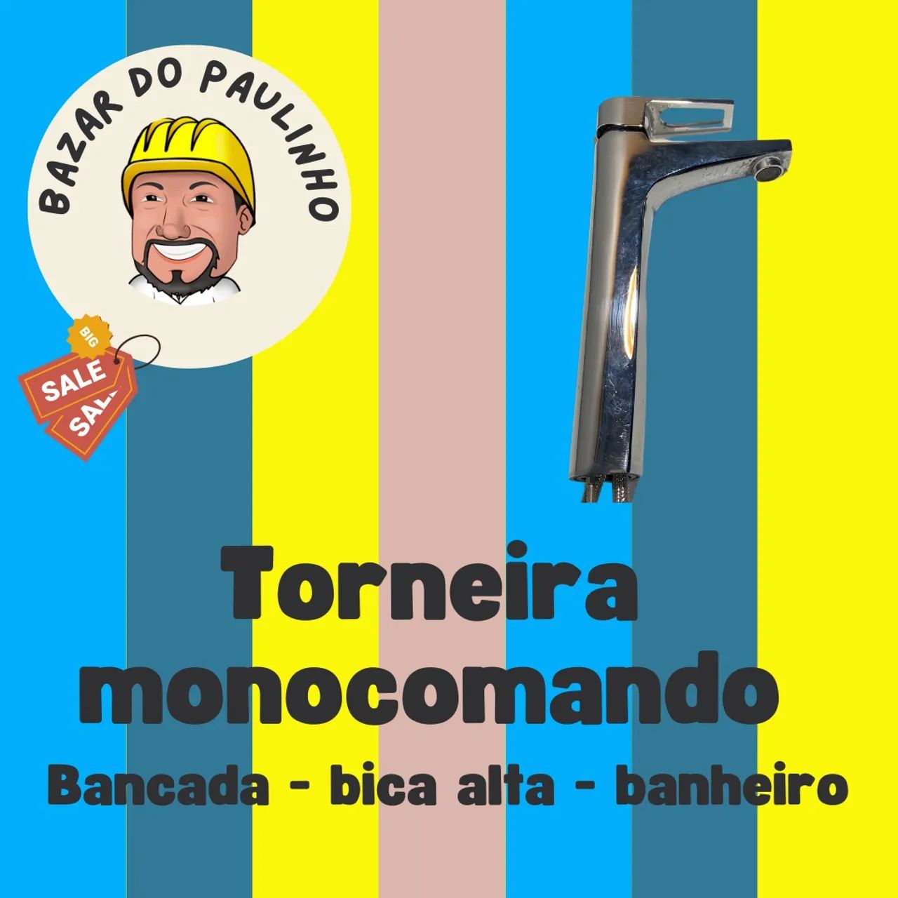 Torneira monocomando 