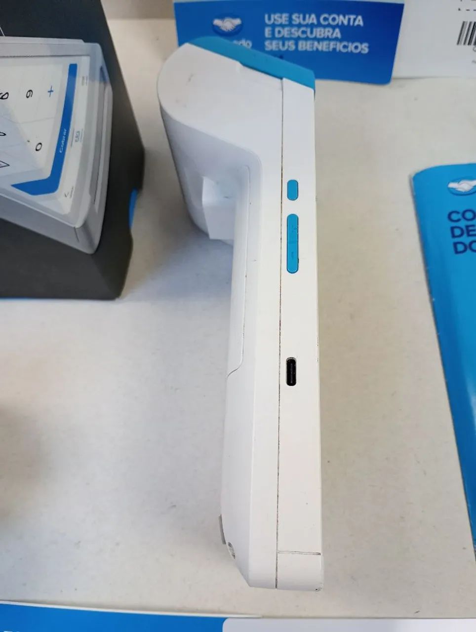 Point Smart 2 Mercado Pago + Caixa + 7 Bobinas - Wi-Fi e Chip - Foto 3