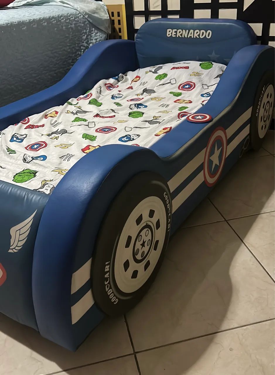 Cama Infantil Carros Brasil 