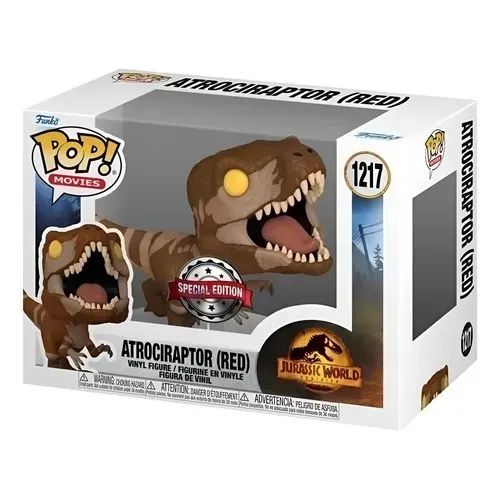 Funko Pop Atrociraptor Red #1217 - Jurassic World Special Edition