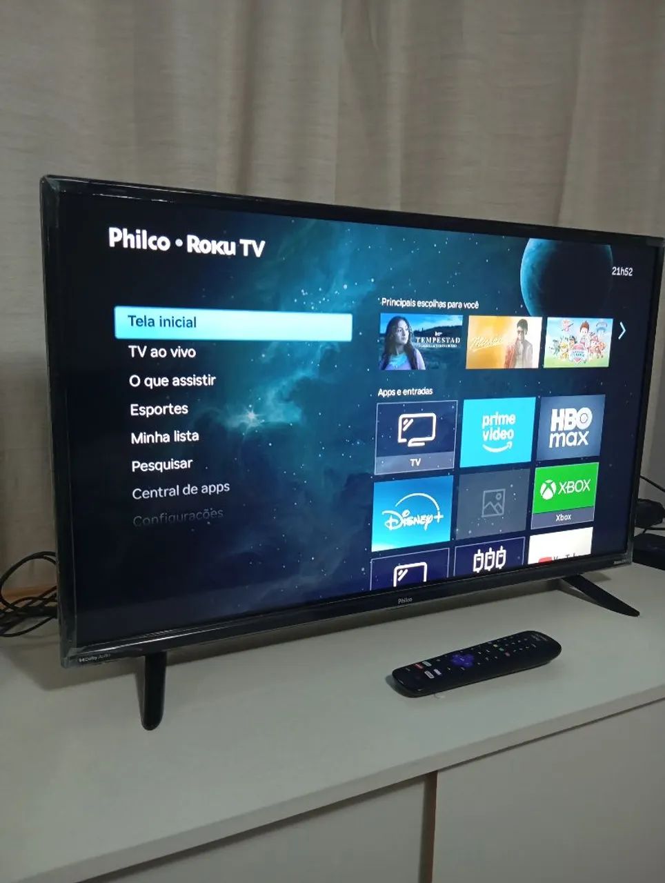 Smartv tv Philco 32" sistema roku - Foto 2
