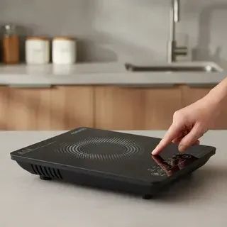 COOKTOP INDUCAO AGRATTO 1 BOCA PRETO 220V 2000W ACKI01I-02 14465 - Foto 4