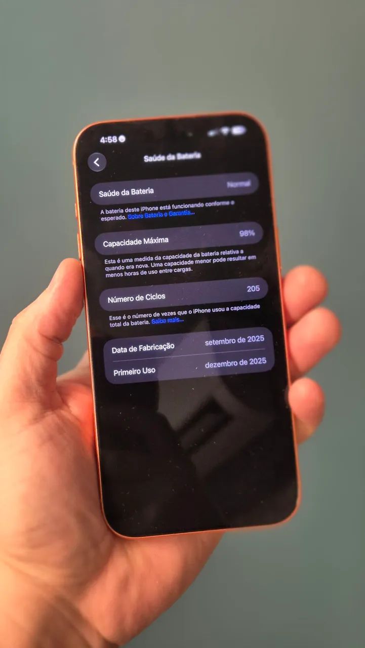 Iphone 17 Pro Max 256GB Seminovo - Foto 5