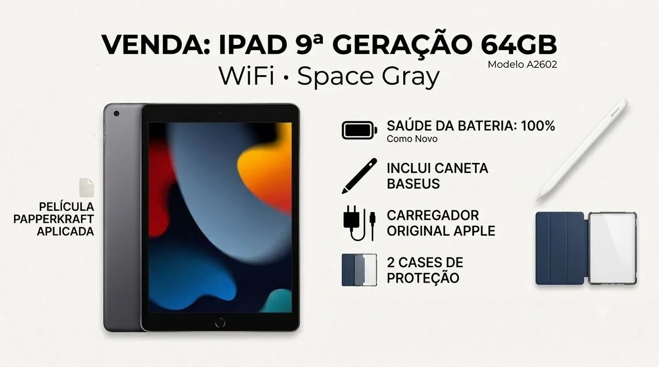 Ipad 9th 64gb Space gray