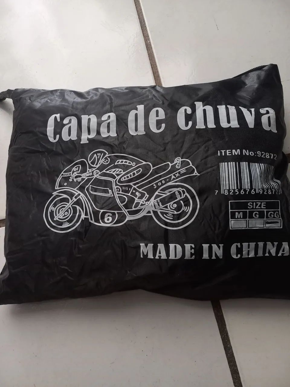 Tenho  uma  capa  de chuva  para  motoboy nova  nunca  usada  e zero 