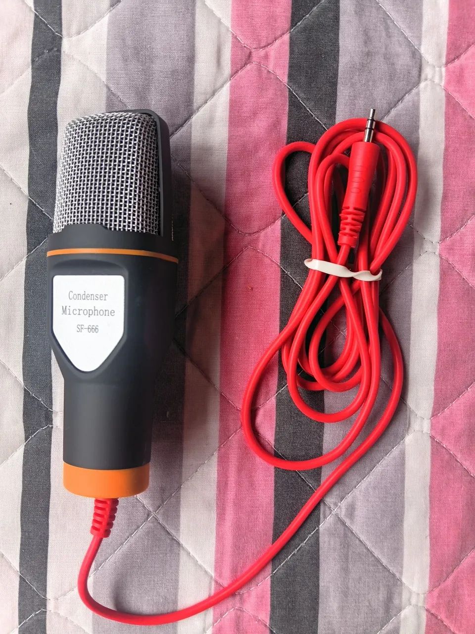 Microfone Condensador sf-666 com tripé - Foto 3