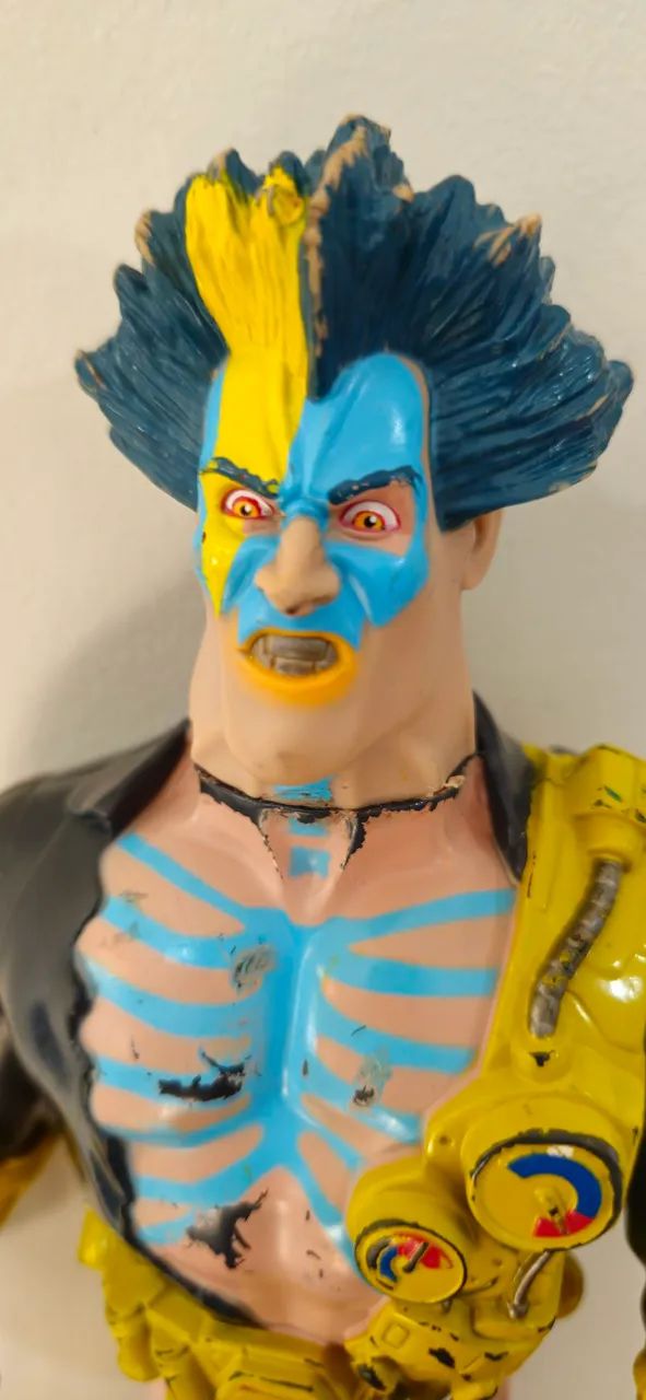 Boneco Tempest Action Man Hasbro 2001 - Vilão Vintage Raro - Foto 2