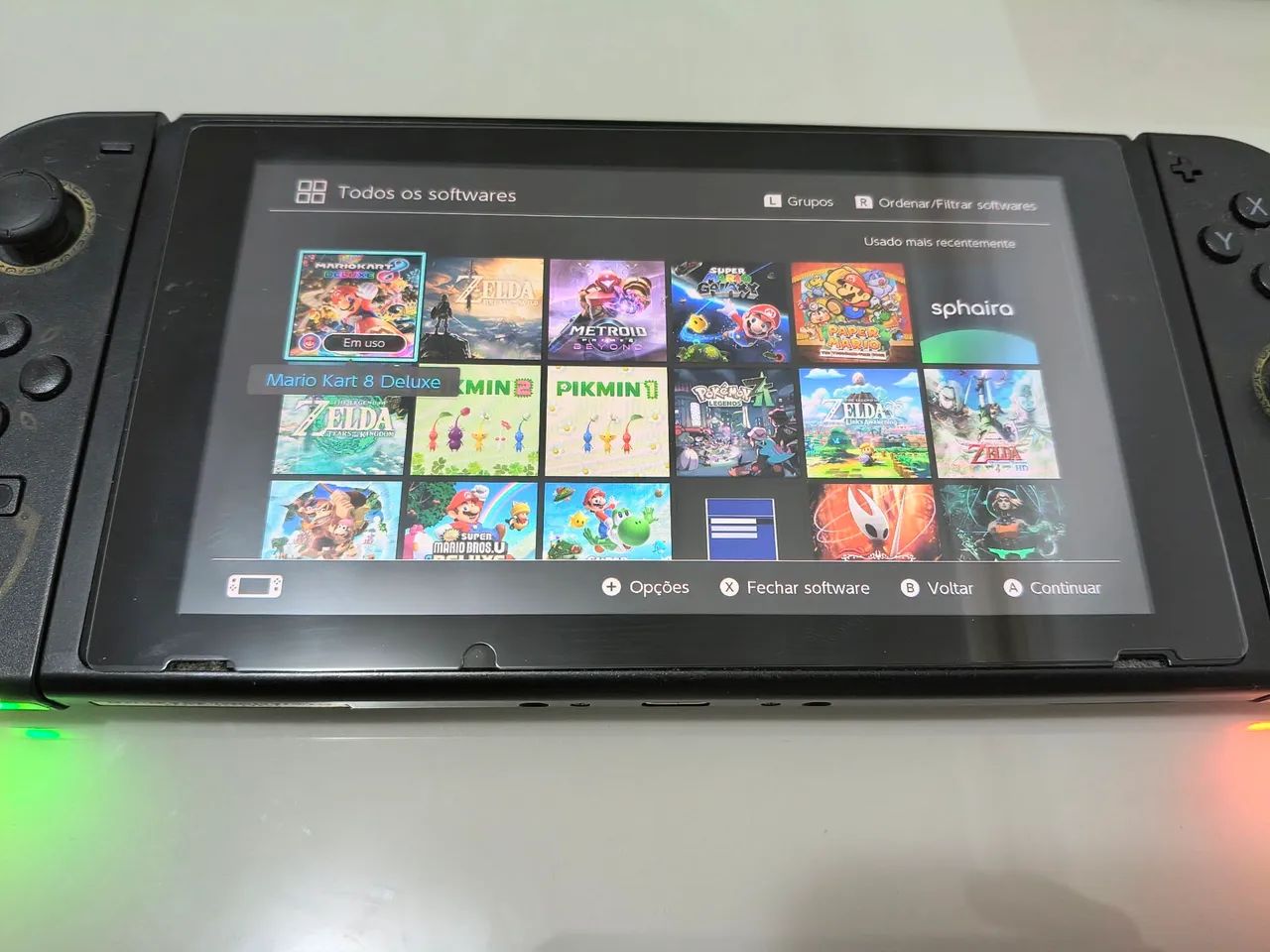 Nintendo Switch Desbloqueado + Kit Completo de Acessórios! - Foto 5