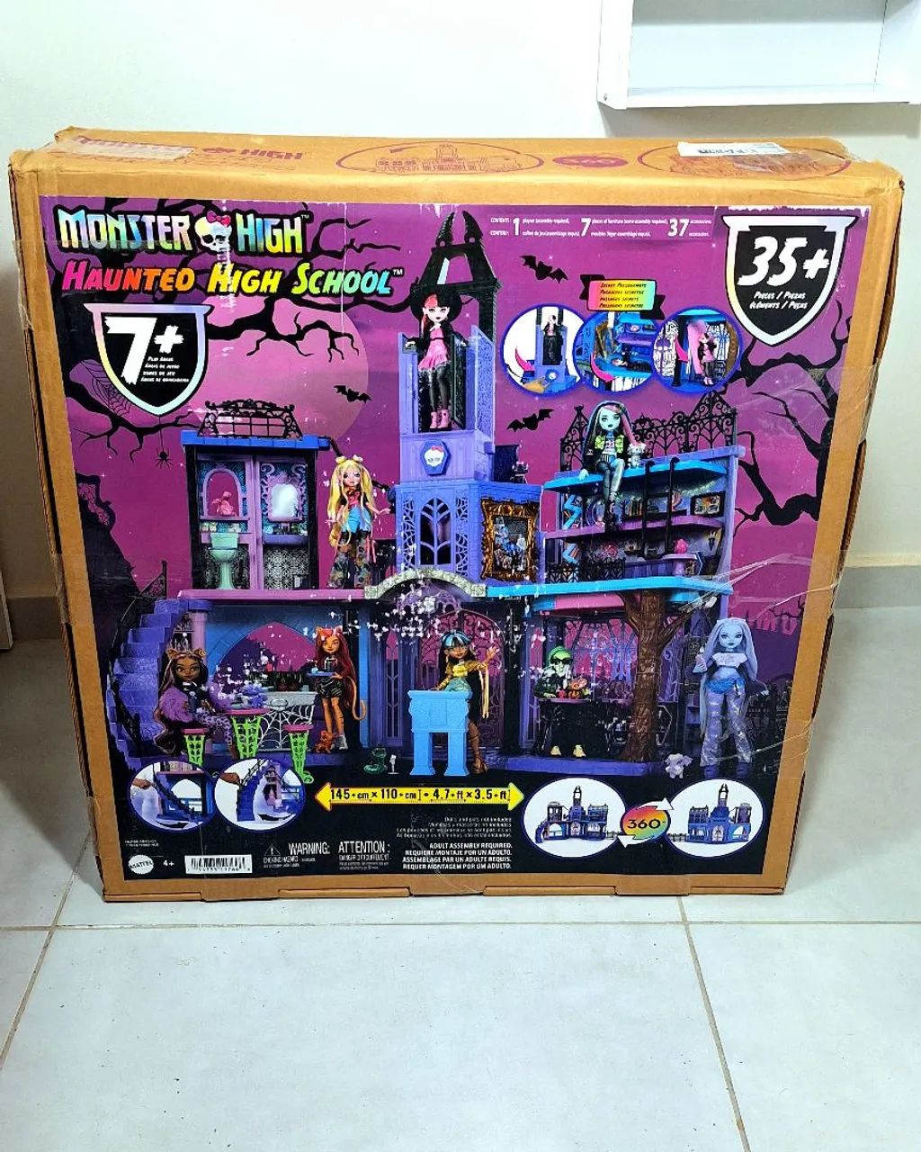 Monster High boneca playset lacrado 