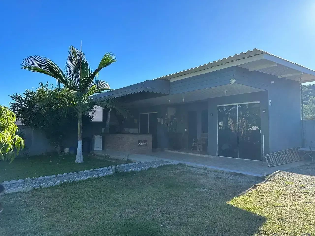 Terreno com edícula em Santo Amaro da Imperatriz na vila Becker com fácil acesso a 282.