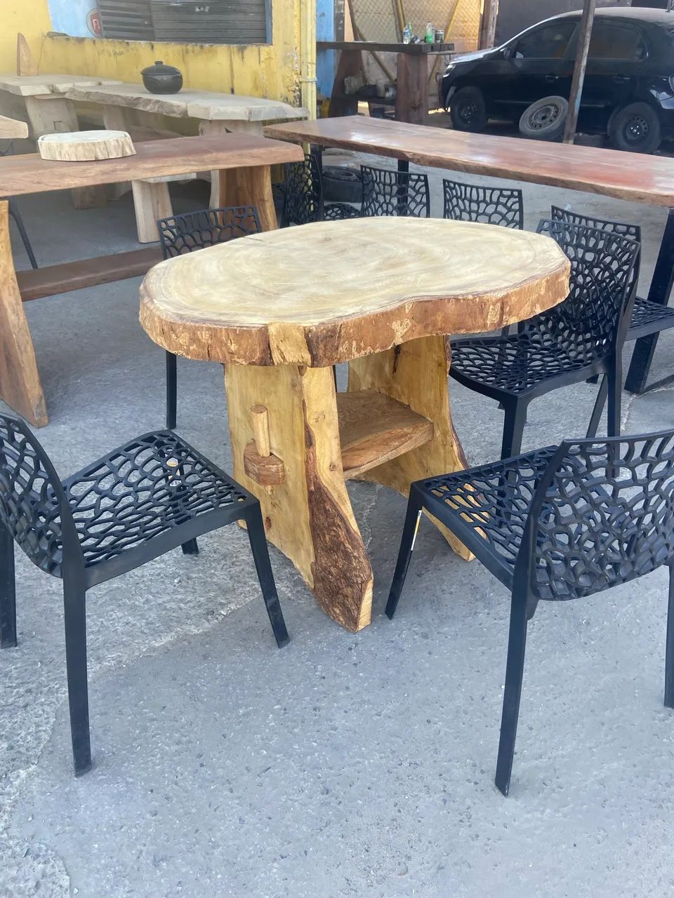 Mesa de truco rústica 