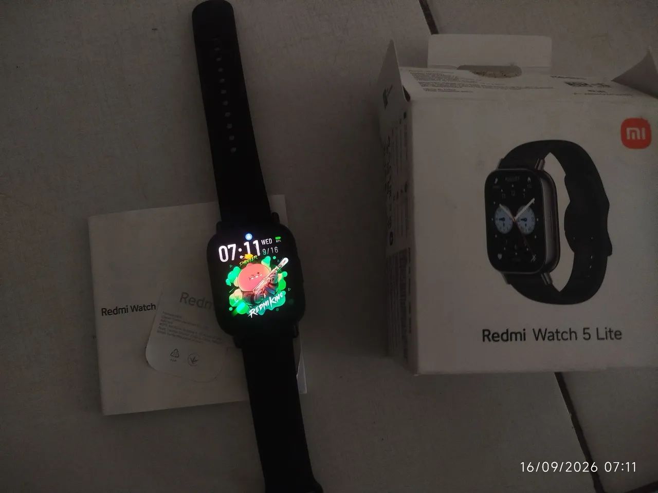 Smartwatch redmi lite 5