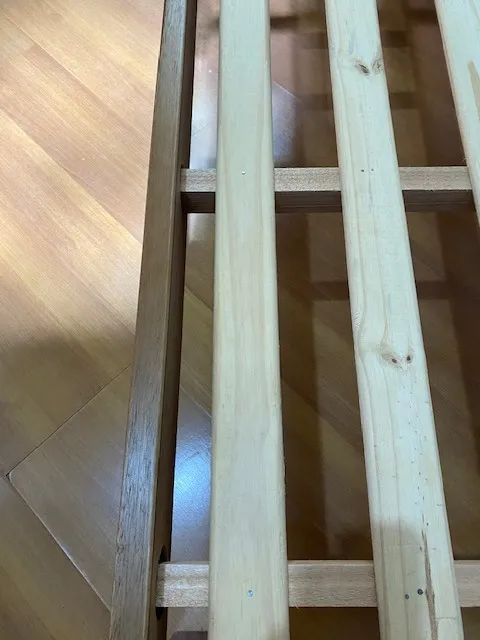 Cama de Solteiro de madeira maciça - Foto 3