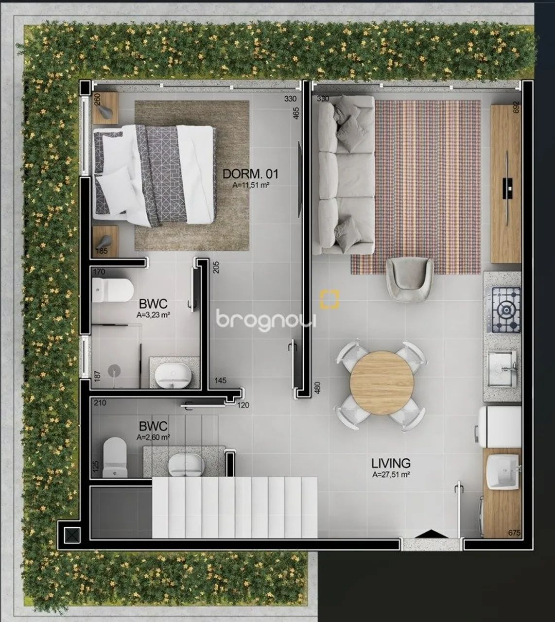 Loft Brisa do Leste Residence - Foto 3