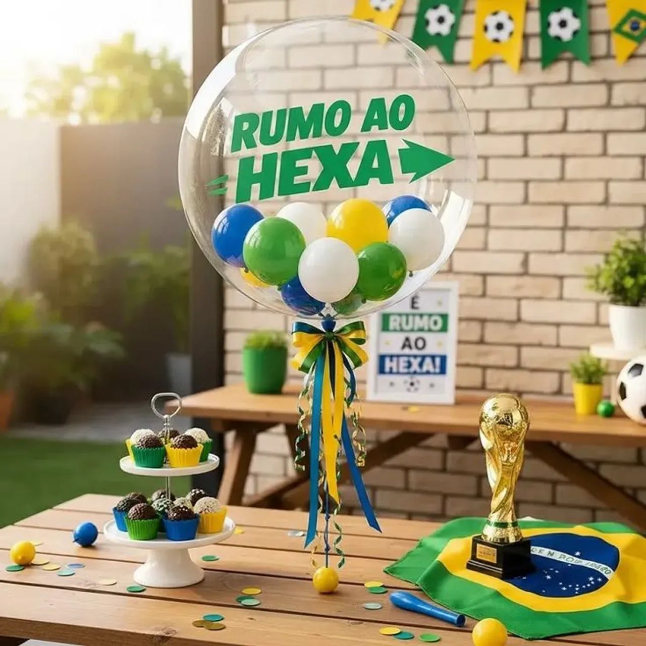 Balões Bubble e decorações  - Foto 2