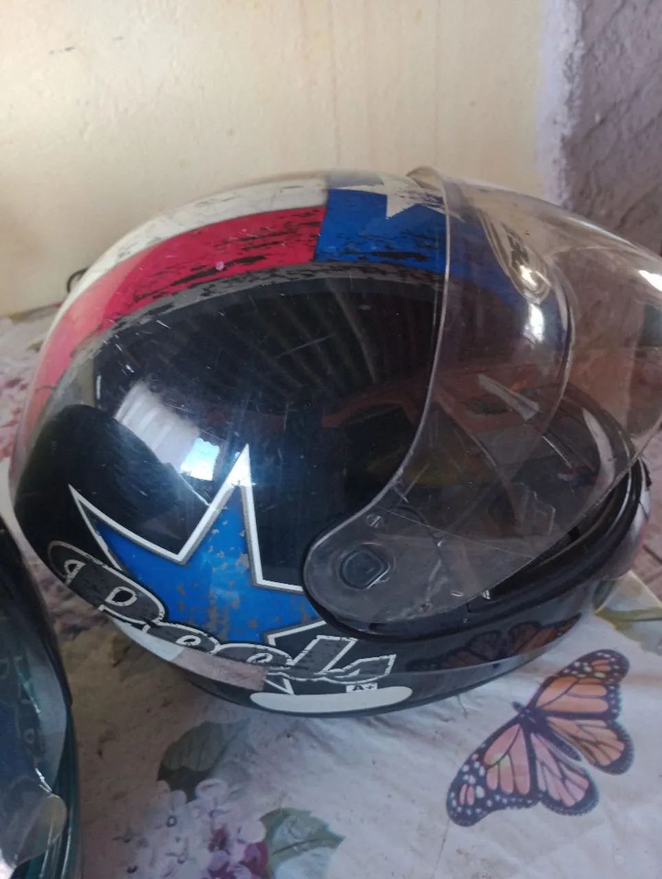 Capacete para motociclista  - Foto 3