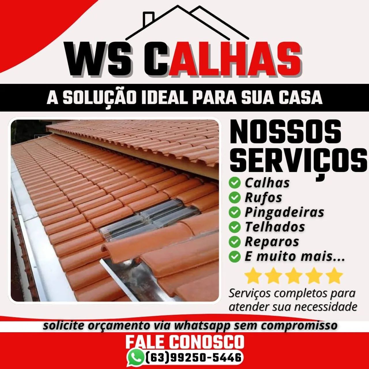 Ws manutenções de telhado  - Foto 3