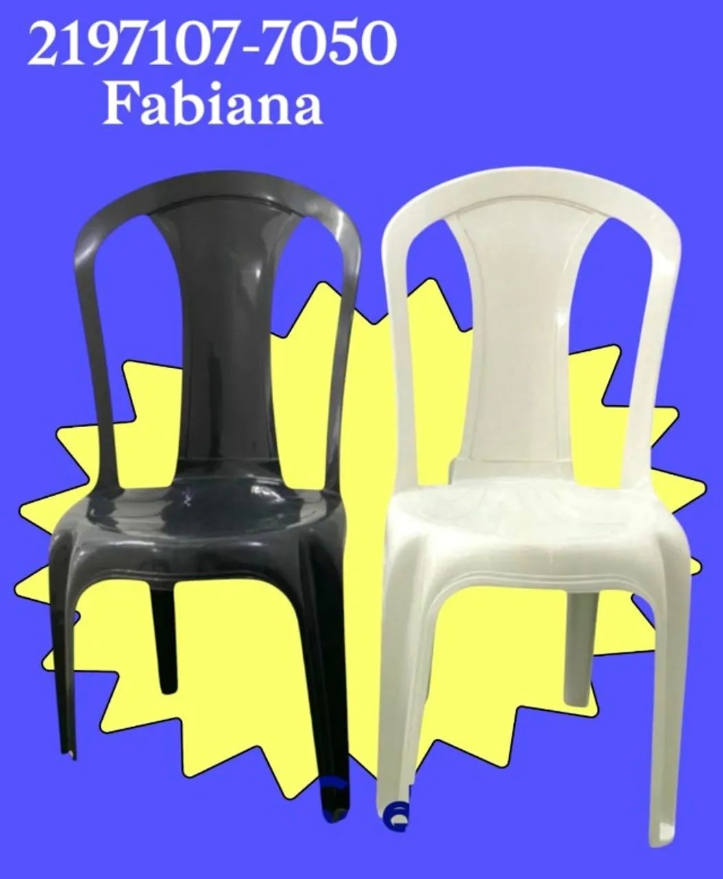 Cadeira plastica 