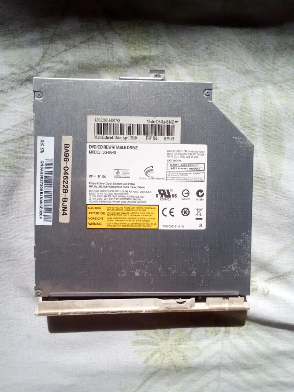 Leitor de disco CD/DVD de notebook  - Foto 3
