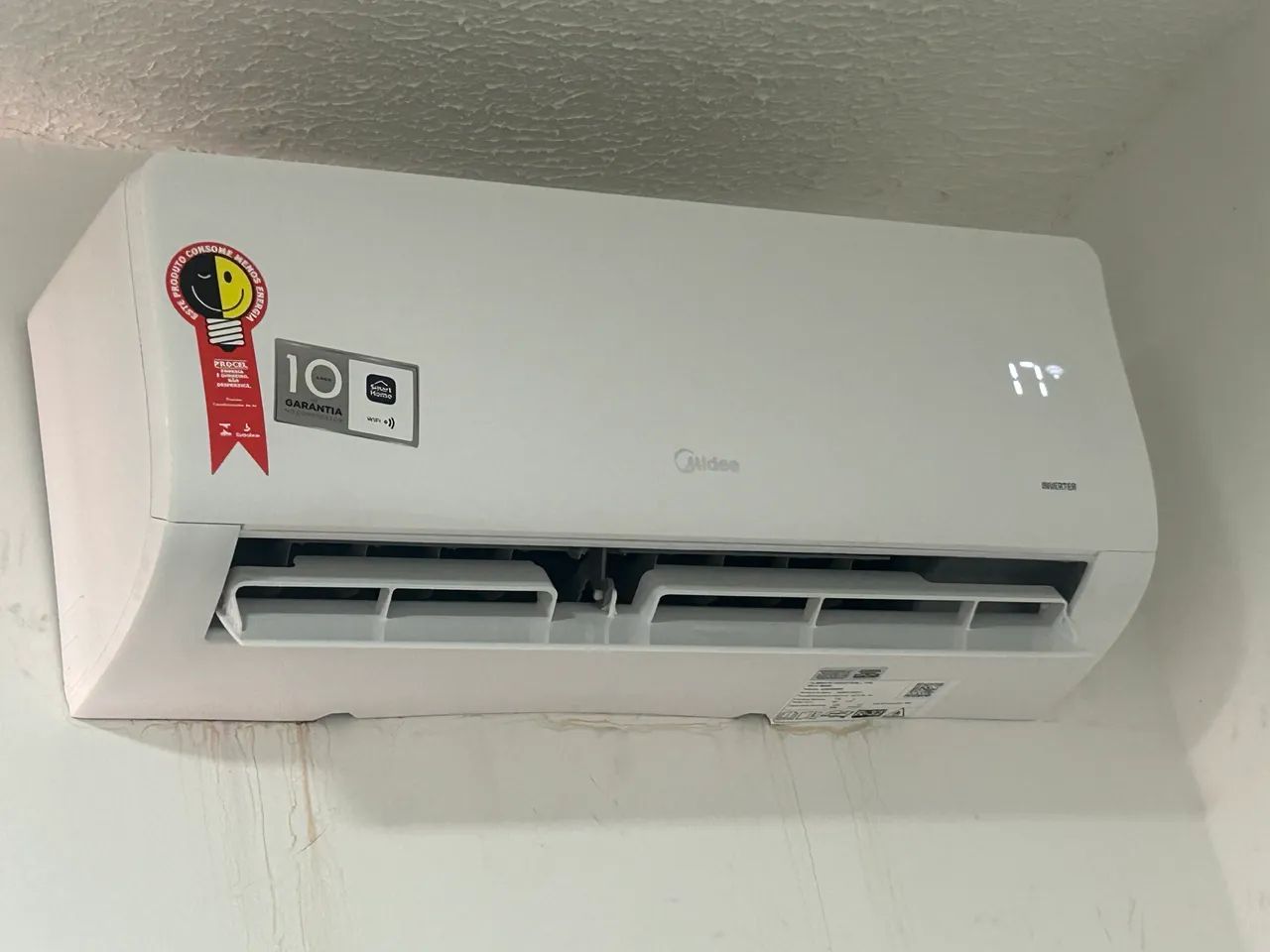 Split inveter midea 9 com avaria