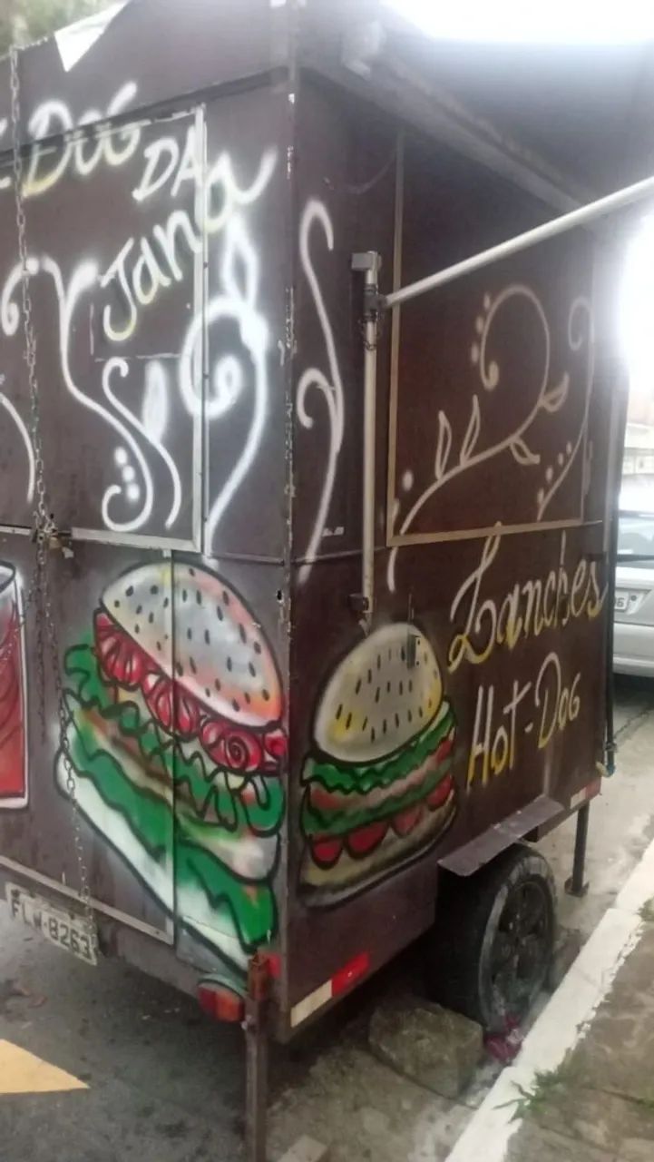 Trailer de lanche pronto trabalhar  - Foto 2