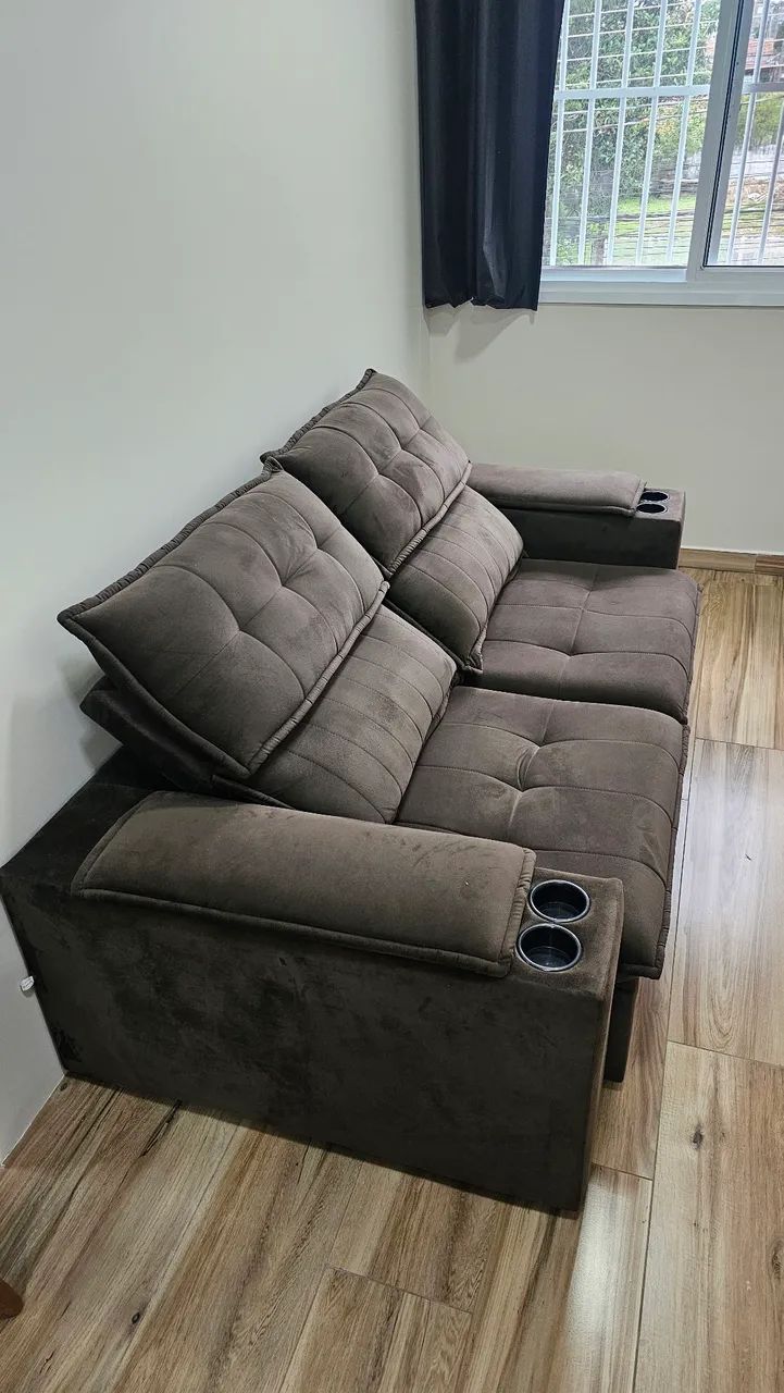 Sofa encosto e assento retrátil  - Foto 3