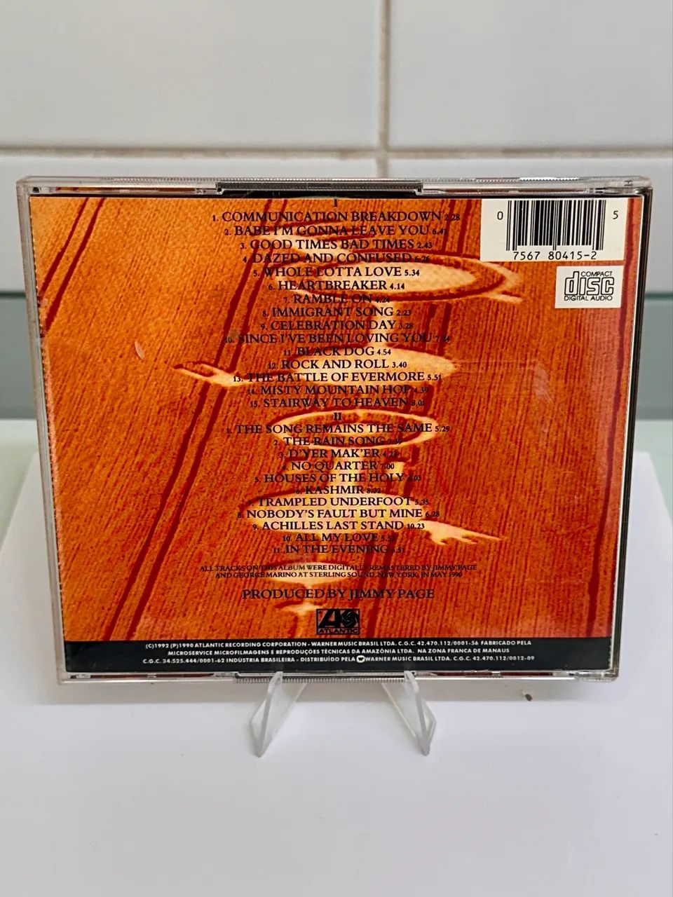 Cd Led Zeppelin  Remasters Duplo 1990 - Foto 2