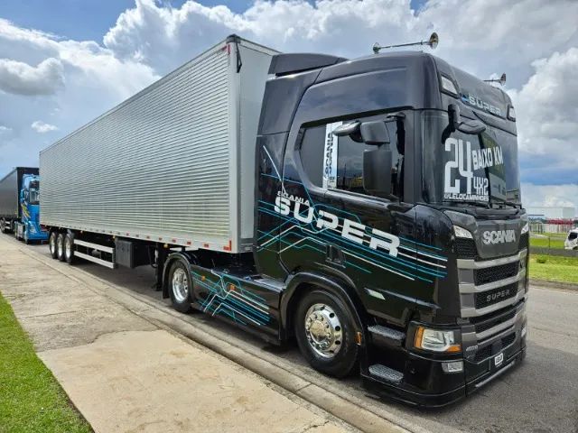 Scania R460 SUPER 4x2 Ano 24 carreta baú Facchini Ano 2026, 0km, 30 plts. 15.40 x 2.80 - Foto 3