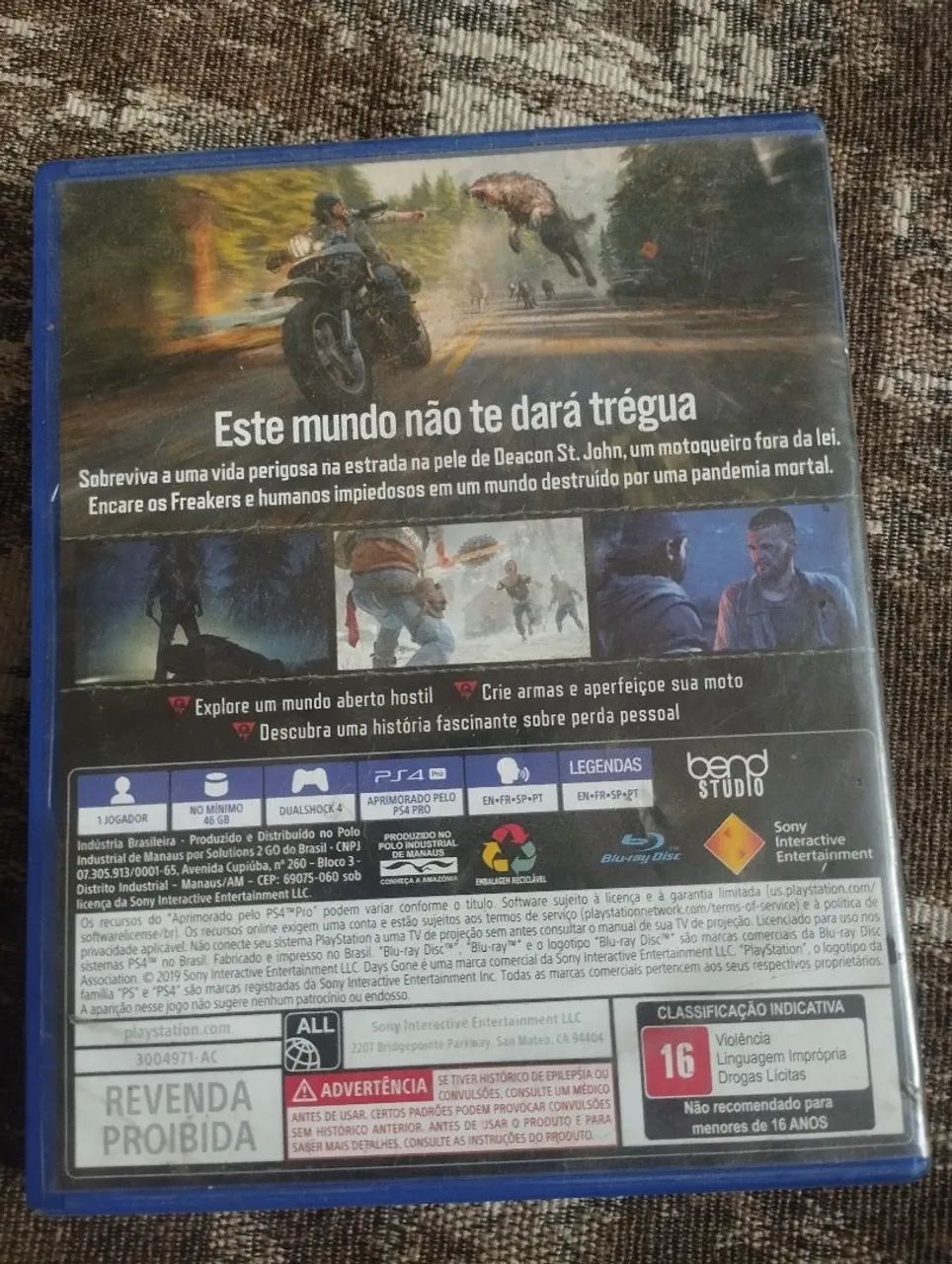Jogo PS4 Days Gone - Foto 2