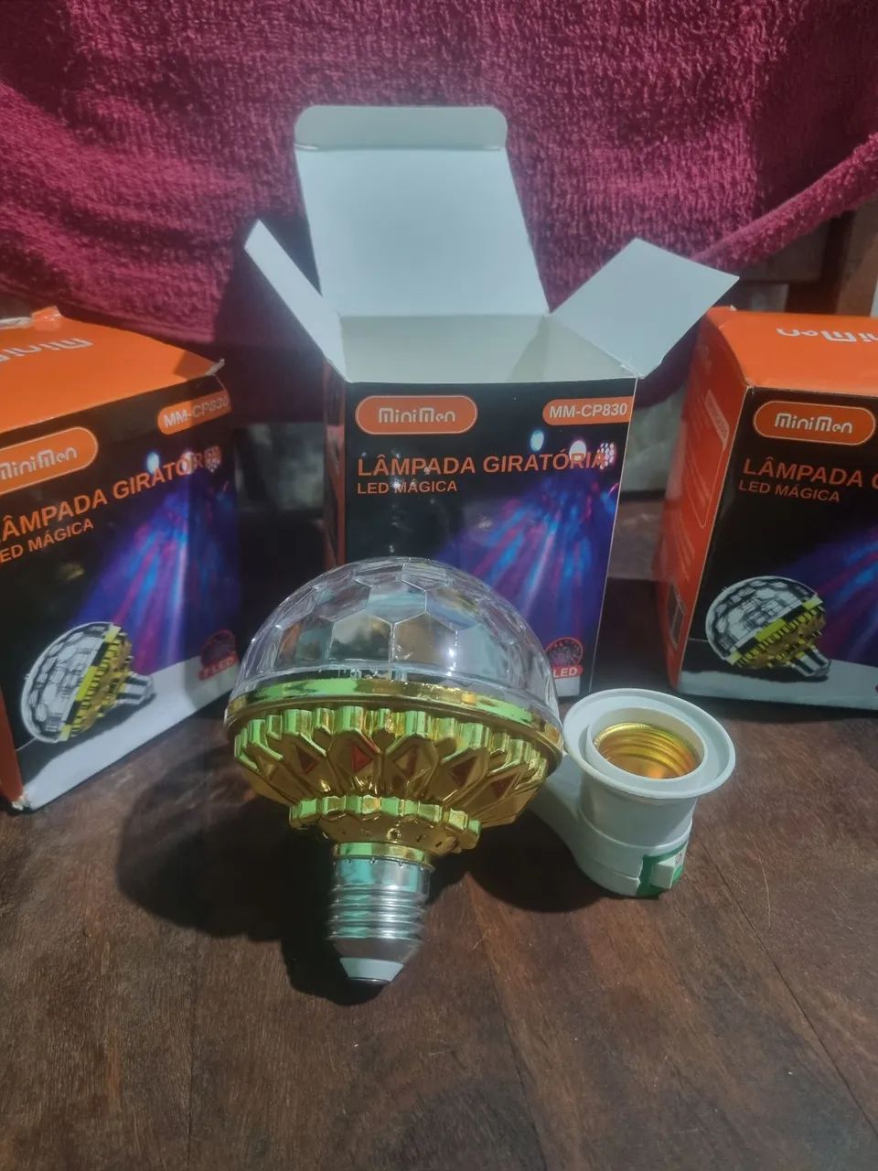 Lâmpada jogo de luz 60 reais WhatsApp * - Foto 4