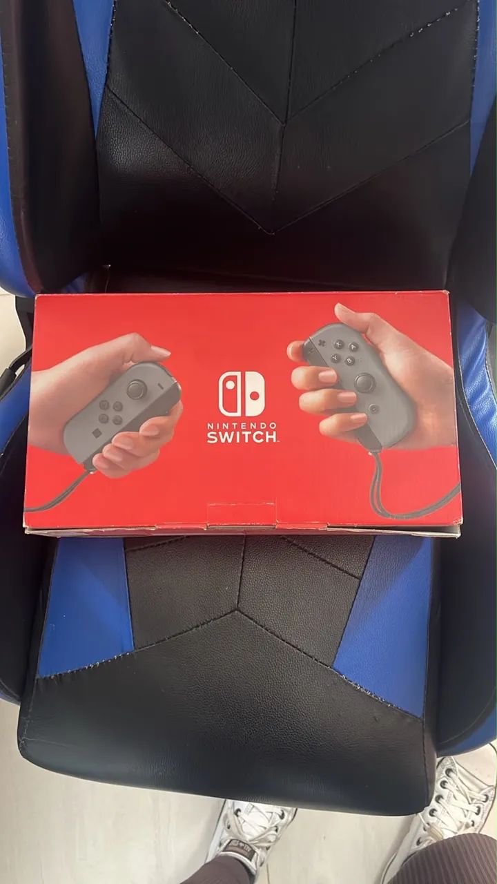 Caixa do nintendo switch