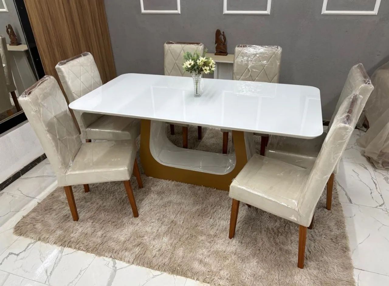 Conjunto Mesa e 6 Cadeiras P.R.O.M.O.Ç.Ã.O - Foto 2