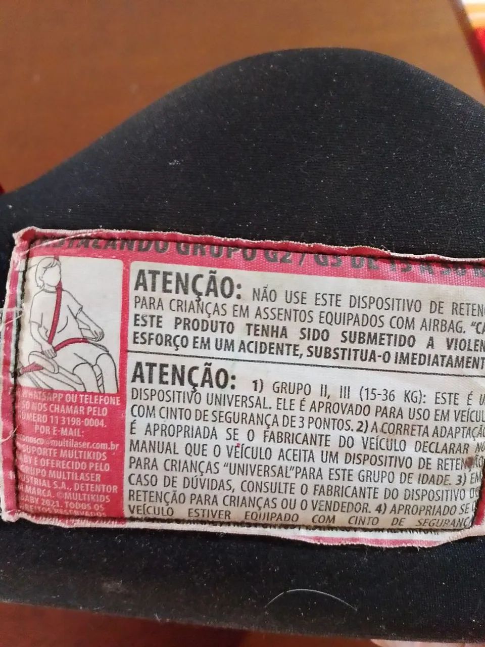 Cadeira Assento Veicular  - Foto 3