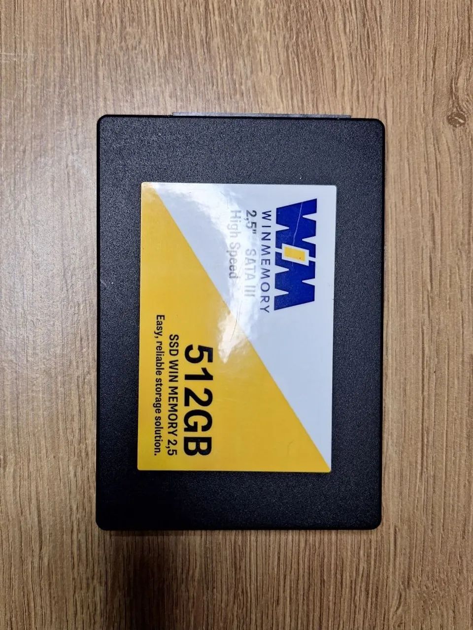 SSD 512 GB SATA - Funcionando perfeitamente