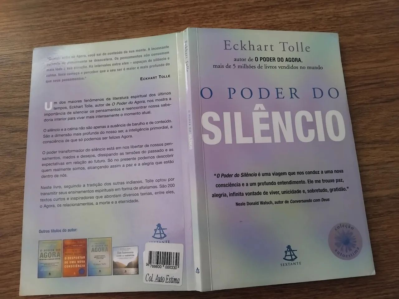 Livro: O Poder do Silêncio - Eckhart Tolle - Foto 2