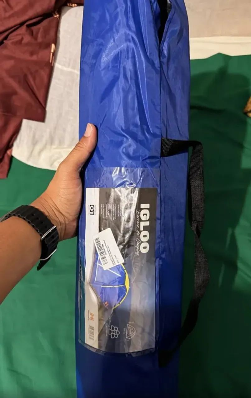 Barraca de camping/acampamento para 4 pessoas - Foto 3