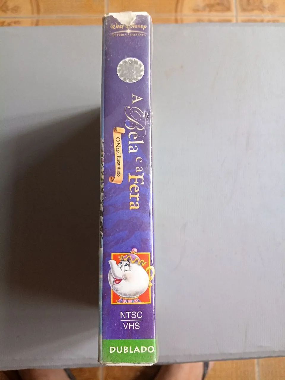 FITA VHS a bela e a Fera o natal encantado dublado - Foto 2