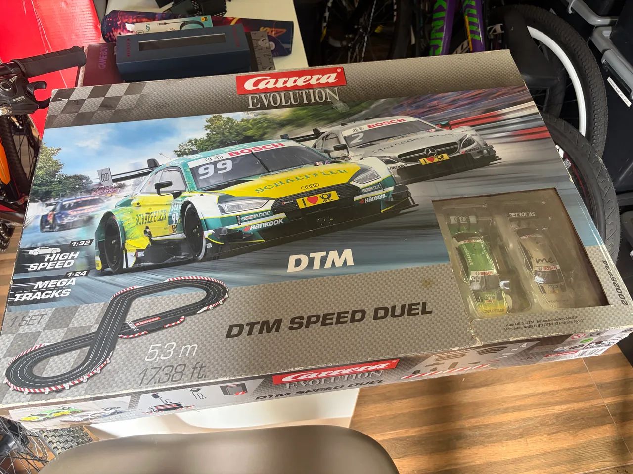 Autorama Carrera Evolution 5.3mts 1/24 (Completo)