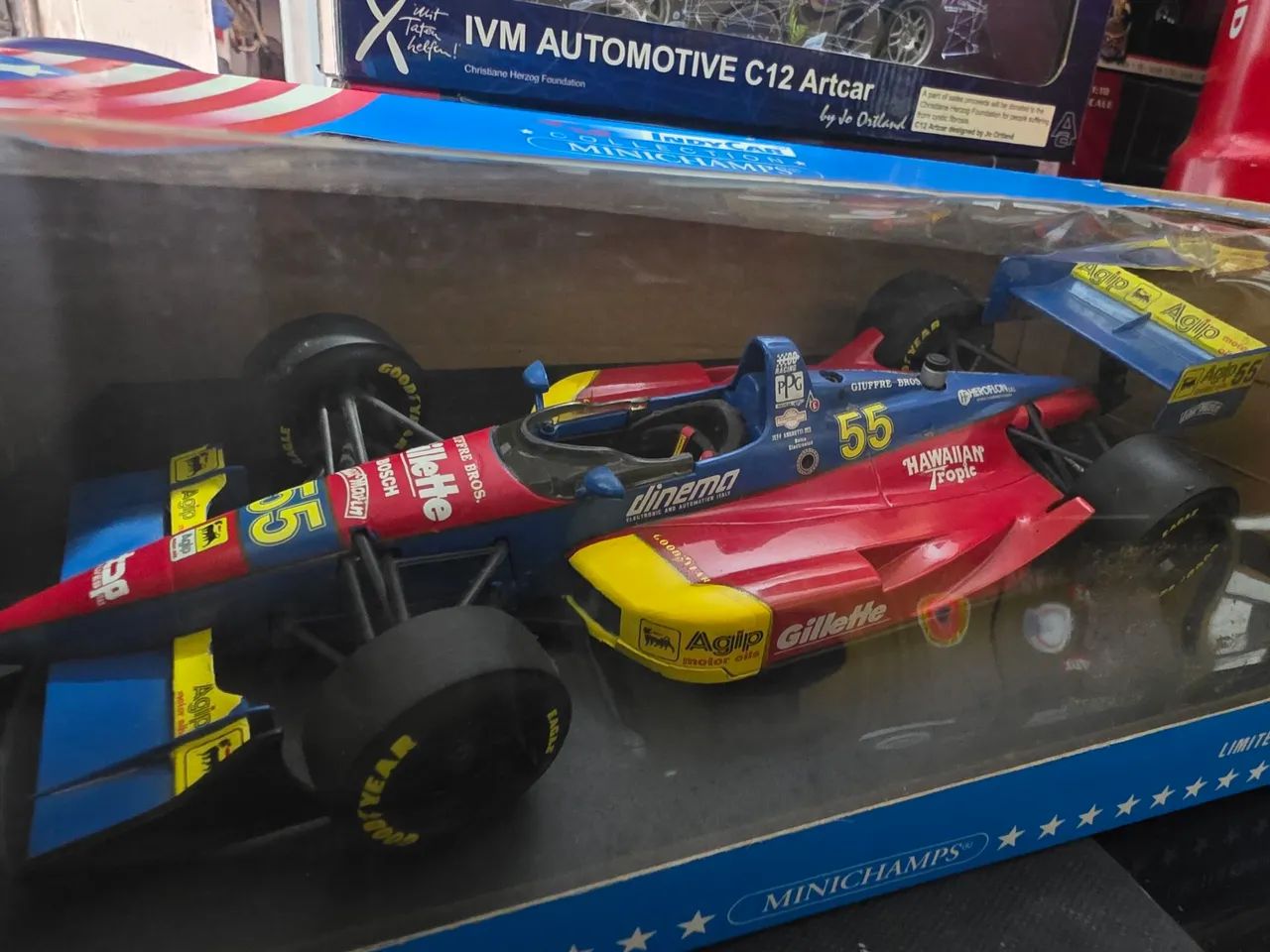 Miniatura 1.18 Lola 93 Euromotorsports Racing Minichamps F1