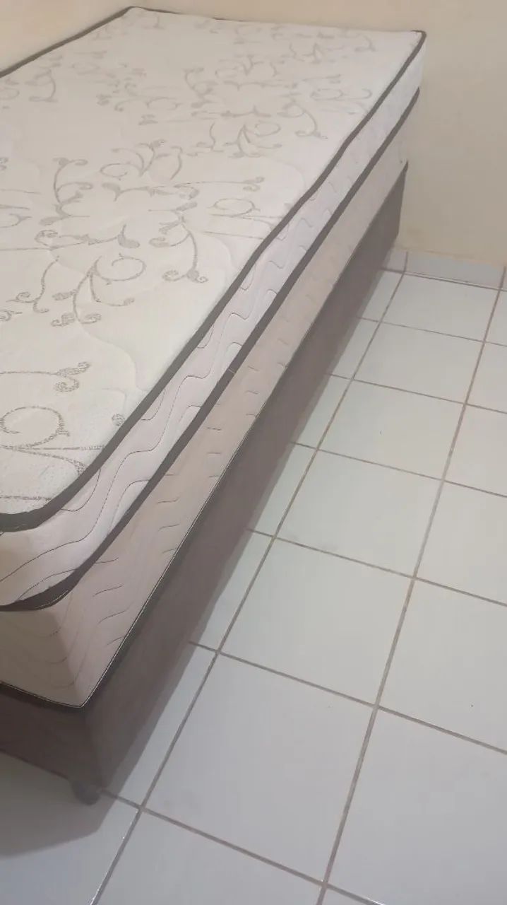 ? VENDO CAMA BOX SOLTEIRO (PRATICAMENTE NOVA! ?)