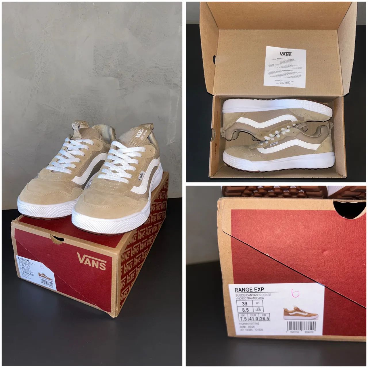 TÊNIS VANS RANGE EXP - USADO 1X