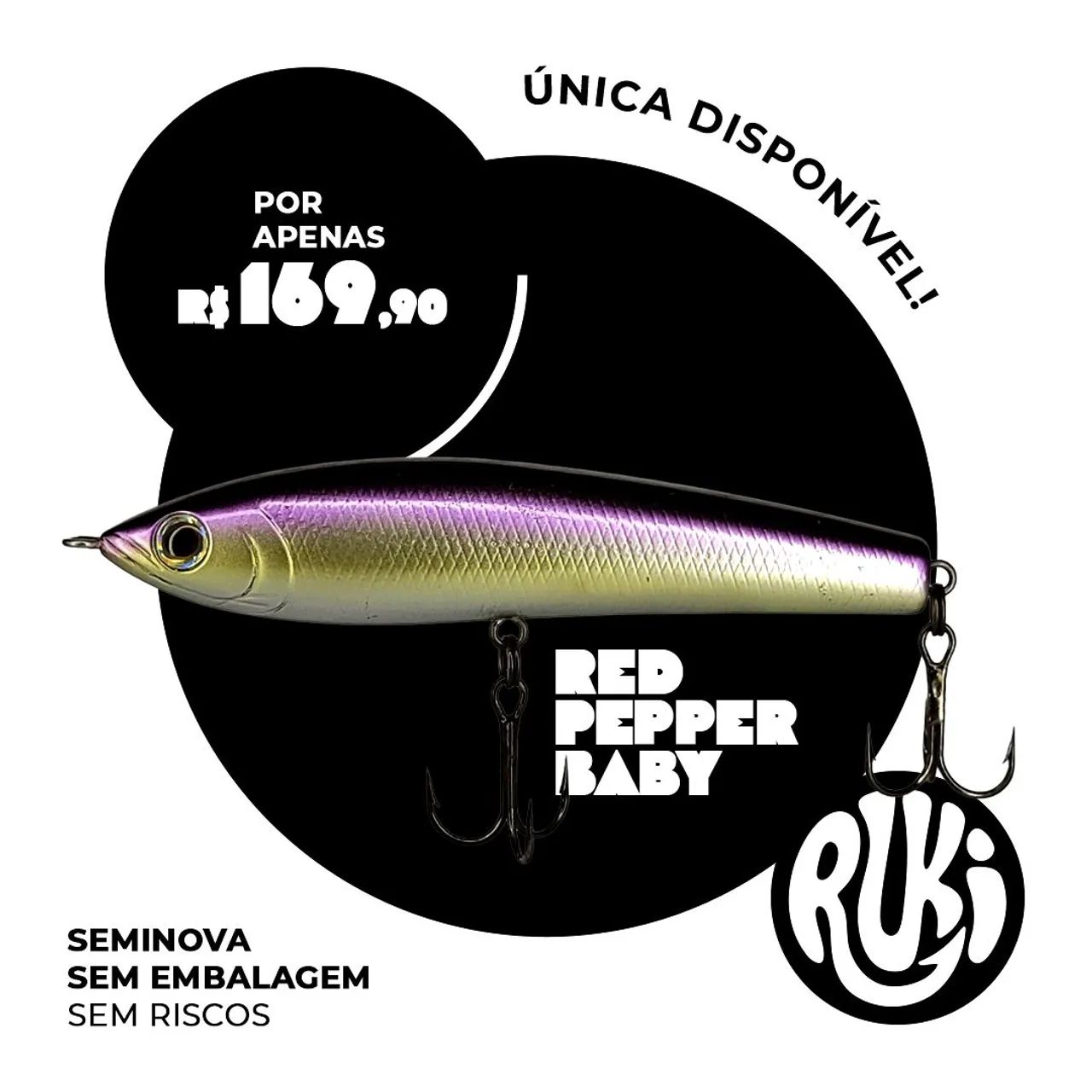 Isca Artificial Tiemco Red Pepper Baby