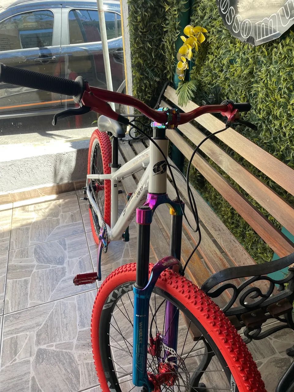 Bike shiver montada pra dar grau  - Foto 2