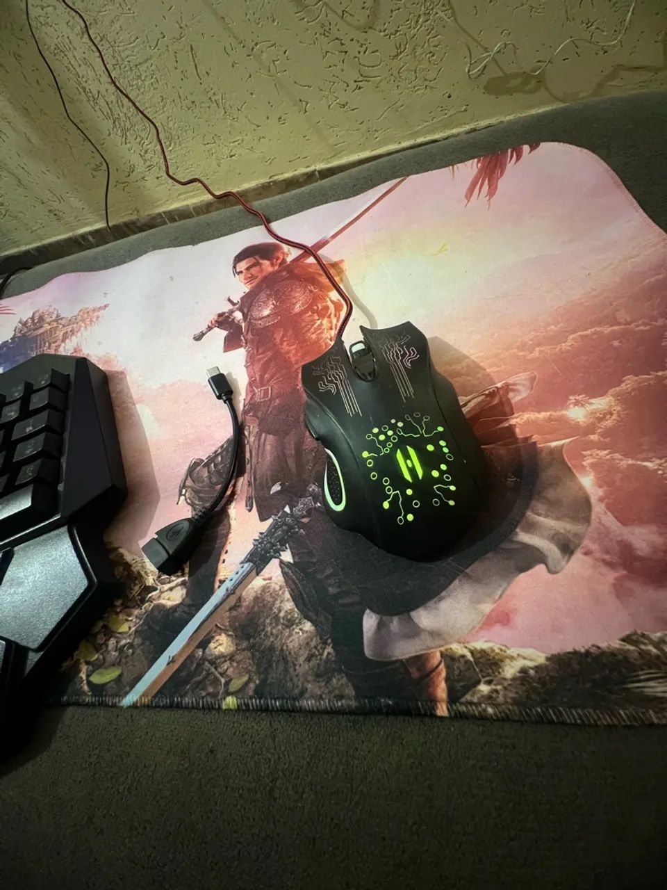 Mouse e teclado top com led  - Foto 2