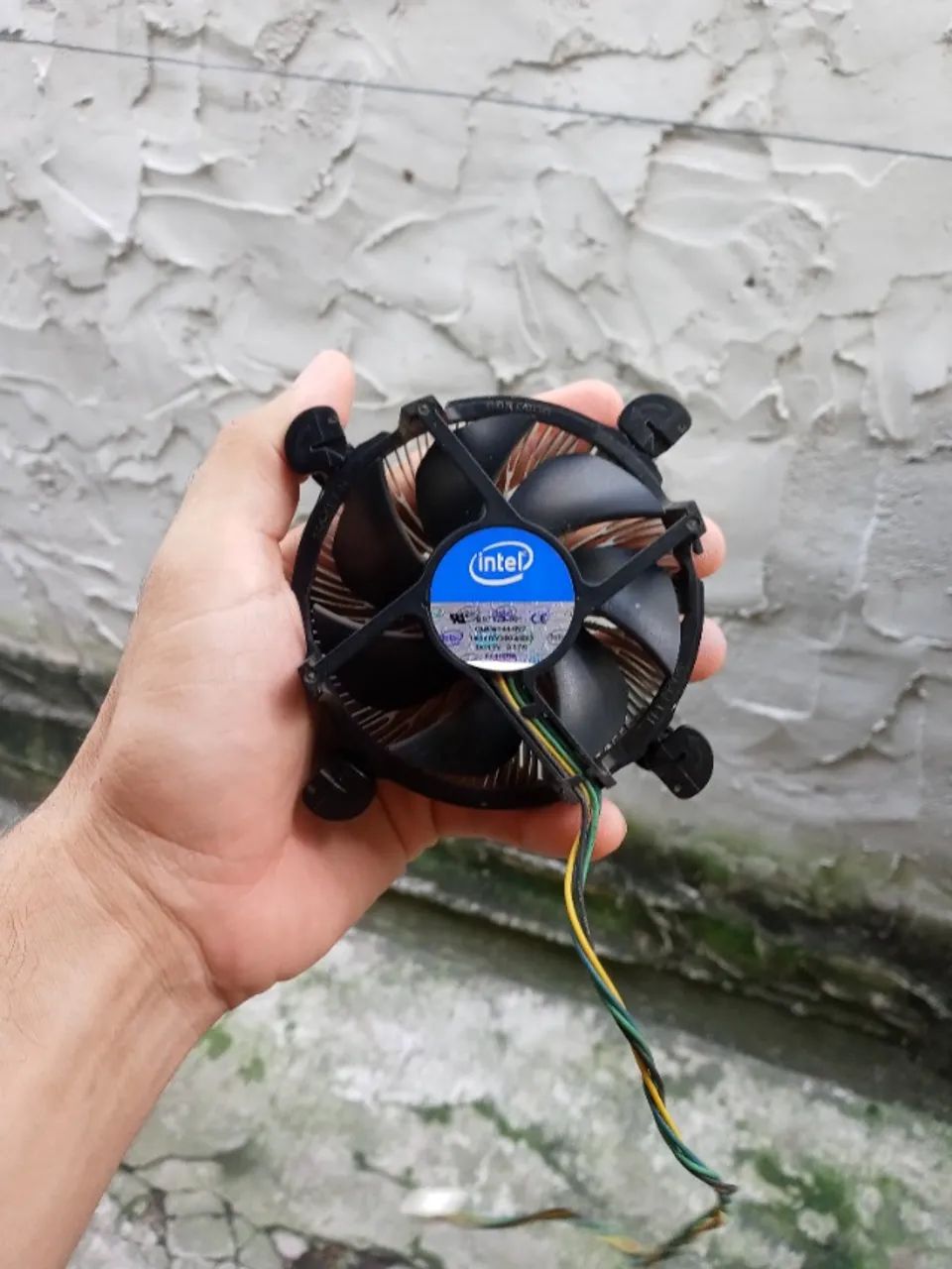 Cooler Intel Para Processador Lga 1155x E97379-001 Oem Preto