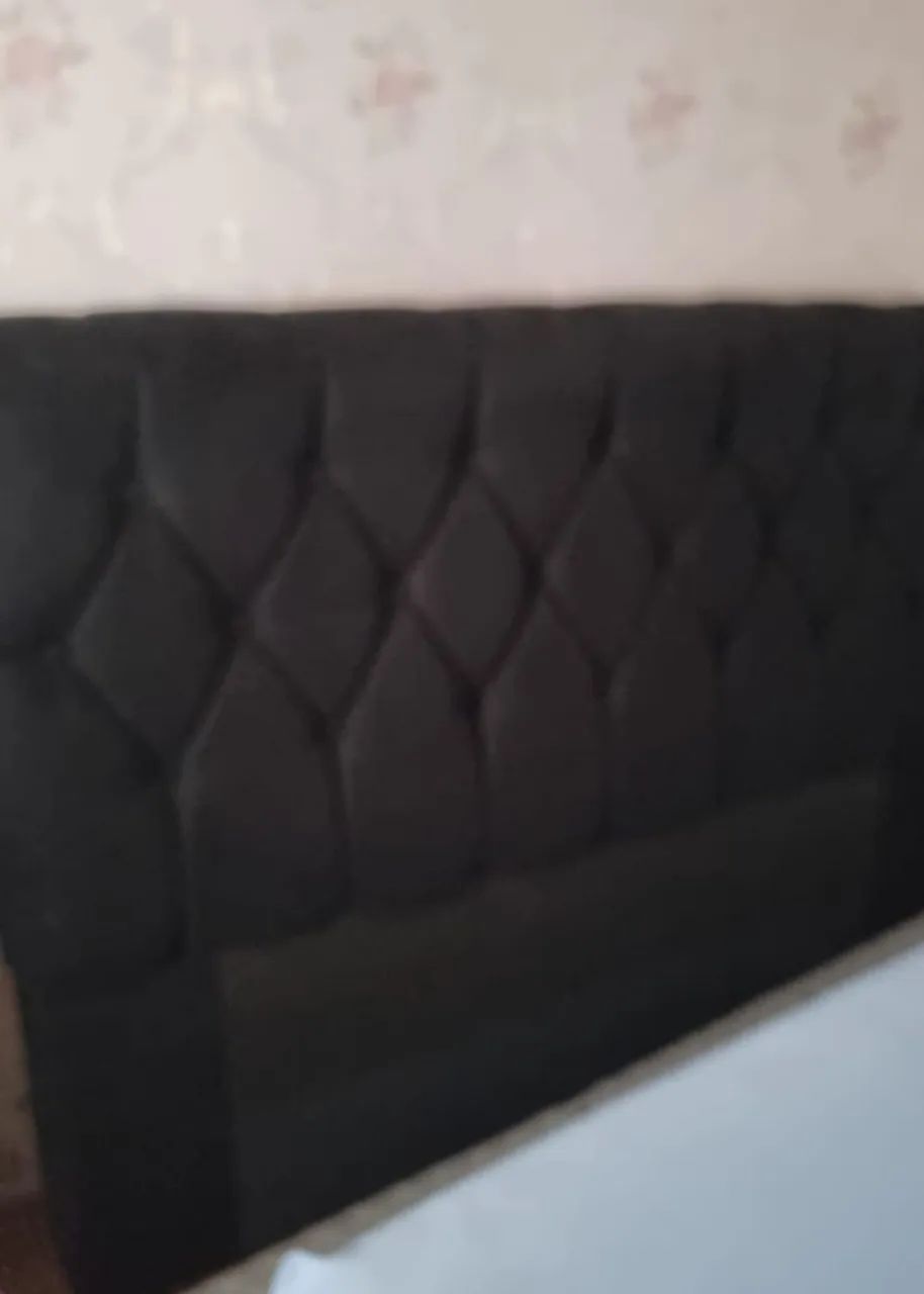 Linda cabeceira de cama casal capitone 