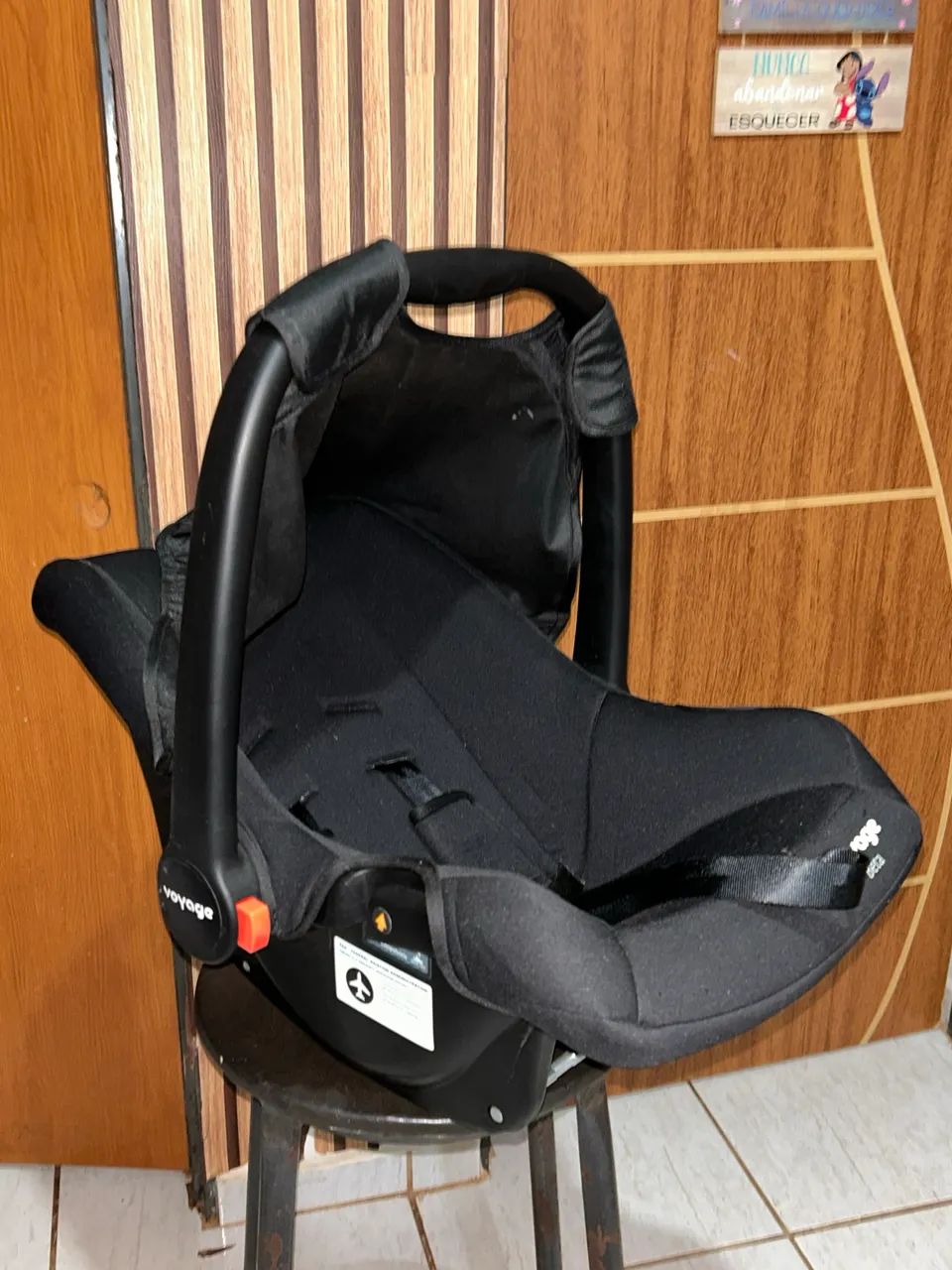 Bebê conforto voyage beta preto - Foto 2