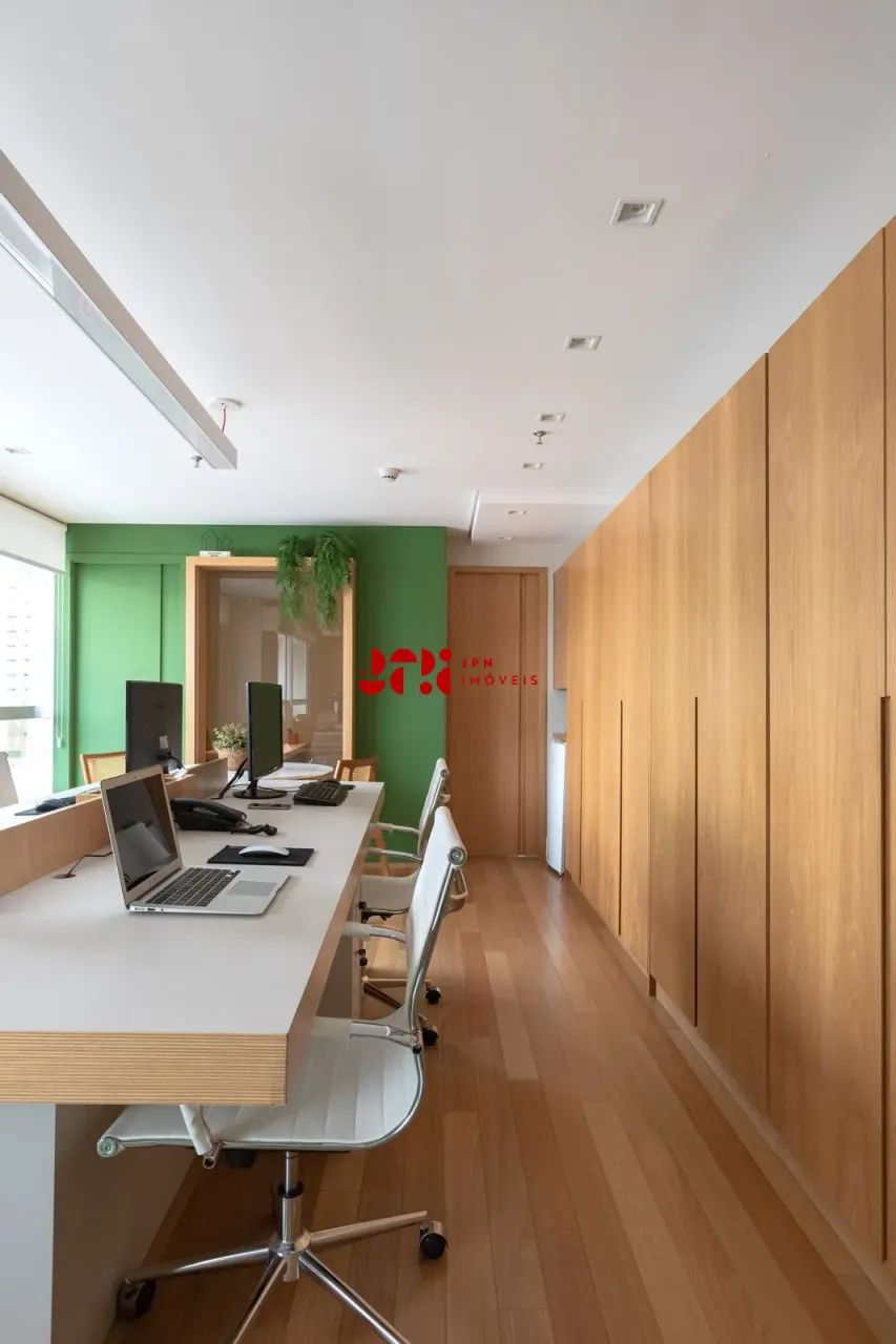 Sala comercial Campo Belo - 99m², 03 banheiros, 03 vagas, mobiliada - Foto 4
