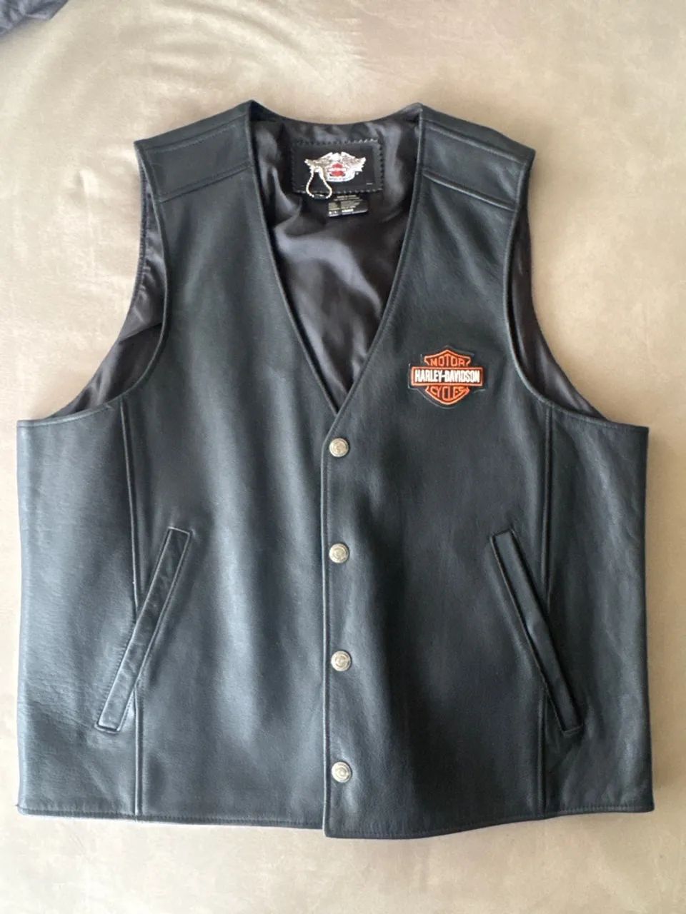 Colete Harley Davidson Novo, nunca usado!!!!